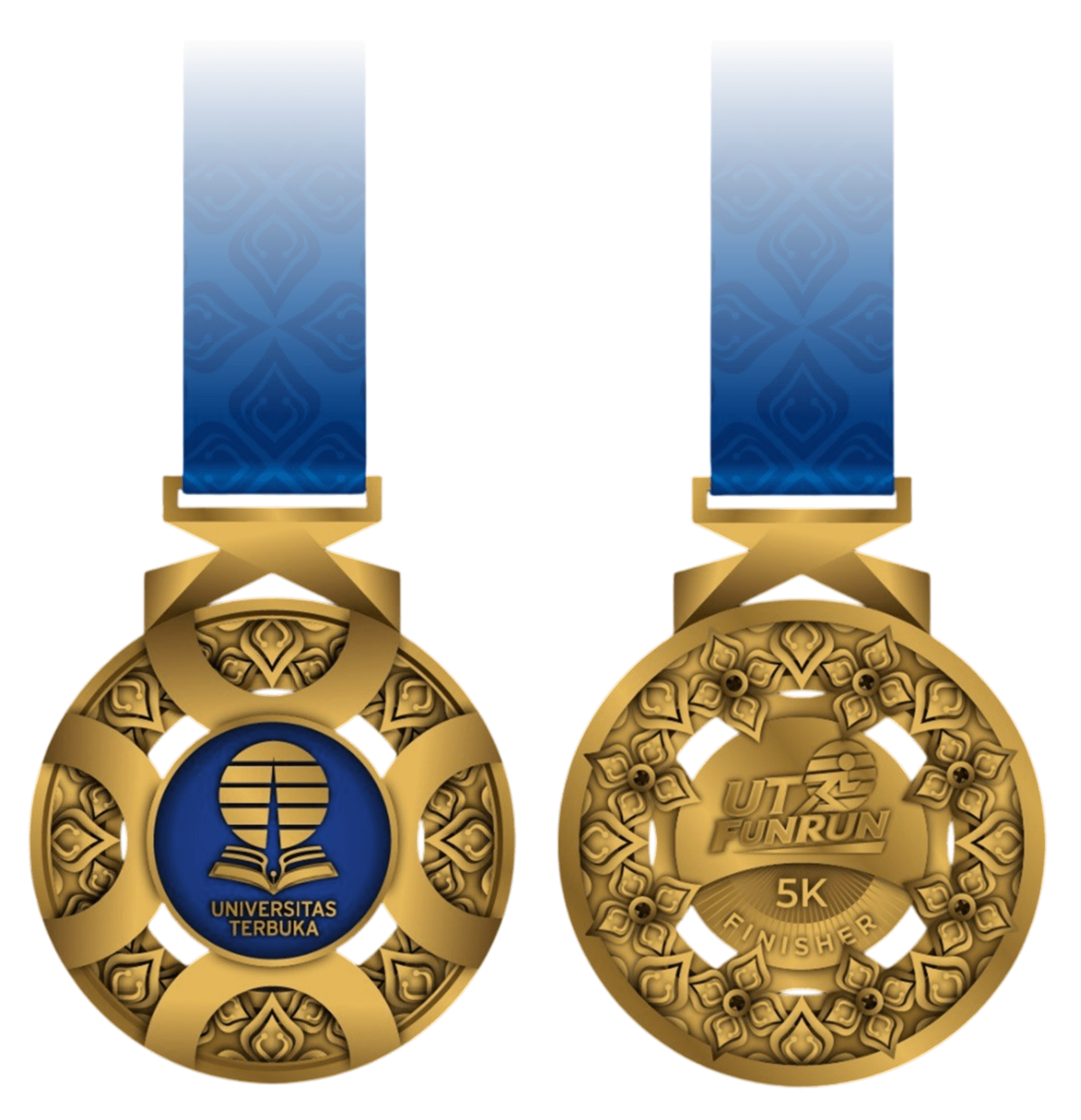 Medali Finisher UT Malang Fun Run 2026